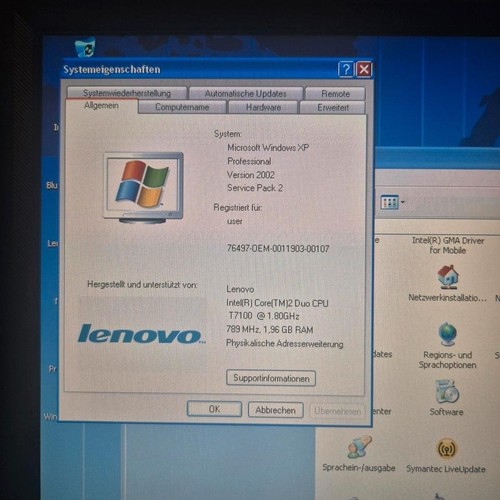 Lenovo thinkpad t61 intel - thinkpad,